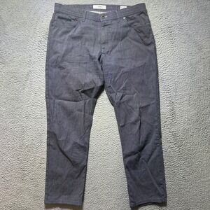 BRAX Cooper Fancy Regular Fit Mens Jeans Pants Size 38/34 Gray Tencel Blend